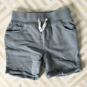 SPLENDID Cadet Grey Cotton Blend Shorts, 6-12mo